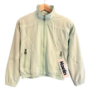 Vintage Kaelin Petite XS Mint Green Cropped Jacket NWT *PLEASE READ DESCRIPTION*
